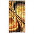 thumbnail image 1 of Ganma Luminescence flaming picture Shower Curtain Polyester Fabric Bathroom Shower Curtain 36x72 inches, 1 of 3