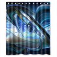 thumbnail image 1 of Ganma Luminescence wonderful light Shower Curtain Polyester Fabric Bathroom Shower Curtain 60x72 inches, 1 of 3