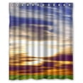 thumbnail image 1 of Ganma Magical rosy cloud Shower Curtain Polyester Fabric Bathroom Shower Curtain 60x72 inches, 1 of 3