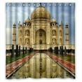 thumbnail image 1 of Ganma Magnificent palace Shower Curtain Polyester Fabric Bathroom Shower Curtain 66x72 inches, 1 of 3