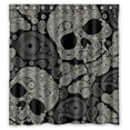 thumbnail image 1 of Ganma New Elegant Paisley Art Design Shower Curtain Polyester Fabric Bathroom Shower Curtain 66x72 inches, 1 of 3