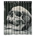 thumbnail image 1 of Ganma Painting Skull Design Various Shower Curtain Polyester Fabric Bathroom Shower Curtain 66x72 inches, 1 of 3
