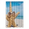 thumbnail image 1 of Ganma Panda Brighten Shower Curtain Polyester Fabric Bathroom Shower Curtain 48x72 inches, 1 of 3