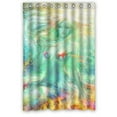 thumbnail image 1 of Ganma Pretty Marine Vintage Mermaid Shower Curtain Polyester Fabric Bathroom Shower Curtain 48x72 inches, 1 of 3