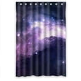 thumbnail image 1 of Ganma Purple space and nebula Shower Curtain Polyester Fabric Bathroom Shower Curtain 48x72 inches, 1 of 3