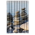 thumbnail image 1 of Ganma Rock Stone on the River Shower Curtain Polyester Fabric Bathroom Shower Curtain 48x72 inches, 1 of 3