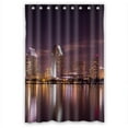 thumbnail image 1 of Ganma San Diego Skyline City Buildings Shower Curtain Polyester Fabric Bathroom Shower Curtain 48x72 inches, 1 of 3