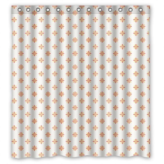 Ganma Sea baby seamless patterns Shower Curtain Polyester Fabric Bathroom Shower Curtain 66x72 inches