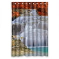 thumbnail image 1 of Ganma Seasons Autumn Waterfalls Nature Shower Curtain Polyester Fabric Bathroom Shower Curtain 48x72 inches, 1 of 3