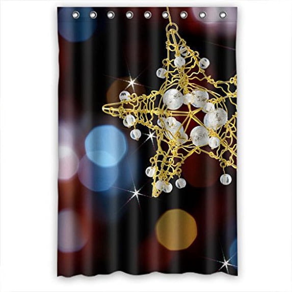 Ganma Shining Shining Shower Curtain Polyester Fabric Bathroom Shower Curtain 48x72 inches