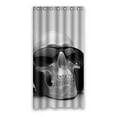 thumbnail image 1 of Ganma Skull Background Shower Curtain Polyester Fabric Bathroom Shower Curtain 36x72 inches, 1 of 3