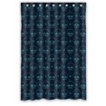 thumbnail image 1 of Ganma Small Skull With Diamonds Eyes Shower Curtain Polyester Fabric Bathroom Shower Curtain 48x72 inches, 1 of 3
