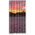 thumbnail image 1 of Ganma Stockholm cruises Shower Curtain Polyester Fabric Bathroom Shower Curtain 36x72 inches, 1 of 3