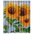 thumbnail image 1 of Ganma Sunflower Mosaic Shower Curtain Polyester Fabric Bathroom Shower Curtain 60x72 inches, 1 of 3