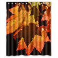 thumbnail image 1 of Ganma Sunlight Penetrates The Maple Leaves Shower Curtain Polyester Fabric Bathroom Shower Curtain 60x72 inches, 1 of 3