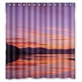 thumbnail image 1 of Ganma Sunset Sky And Sea Shower Curtain Polyester Fabric Bathroom Shower Curtain 66x72 inches, 1 of 3