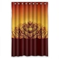thumbnail image 1 of Ganma Symmetry Design Tree Shower Curtain Polyester Fabric Bathroom Shower Curtain 48x72 inches, 1 of 3
