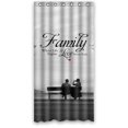 thumbnail image 1 of Ganma The Couple Sitting On A Chair To Take Pictures Pattern Shower Curtain Polyester Fabric Bathroom Shower Curtain 36x72 inches, 1 of 3