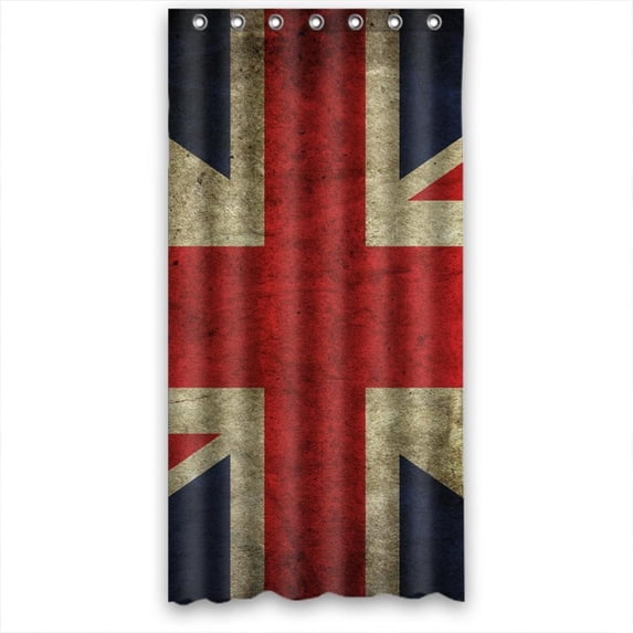 Ganma The Union Jack Shower Curtain Polyester Fabric Bathroom Shower Curtain 36x72 inches