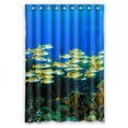 thumbnail image 1 of Ganma Underwater World Ocean Animals Sea Sealife Fishes Corals Shower Curtain Polyester Fabric Bathroom Shower Curtain 48x72 inches, 1 of 3