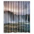 thumbnail image 1 of Ganma Waterfalls Rivers Sky Iceland Akureyri Nature Shower Curtain Polyester Fabric Bathroom Shower Curtain 60x72 inches, 1 of 3