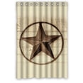 thumbnail image 1 of Ganma Western Texas Stars Shower Curtain Polyester Fabric Bathroom Shower Curtain 48x72 inches, 1 of 3