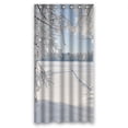 thumbnail image 1 of Ganma Winter Snow Trees Ice Landscape Nature Shower Curtain Polyester Fabric Bathroom Shower Curtain 36x72 inches, 1 of 3