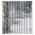 thumbnail image 1 of Ganma Winter snow wonderland Shower Curtain Polyester Fabric Bathroom Shower Curtain 66x72 inches, 1 of 3
