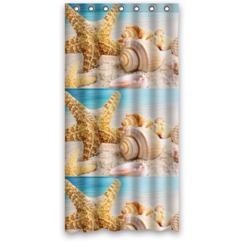 Ganma on the Beach Shower Curtain Polyester Fabric Bathroom Shower Curtain 36x72 inches