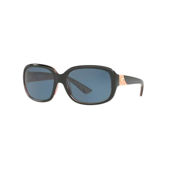 Gannet GNT 132 Shiny Black Hibiscus Sunglasses