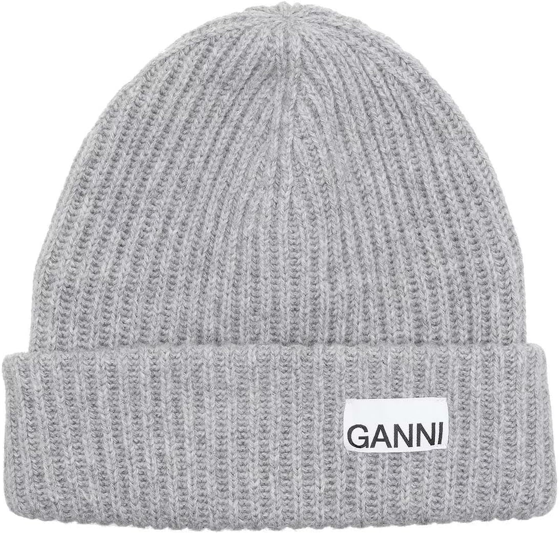 Ganni-Structured-Rib-Beanie-