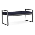 thumbnail image 1 of Gansett Reception Waiting Room 2-Seat Bench / Charcoal Steel / Navy Blue, 1 of 5