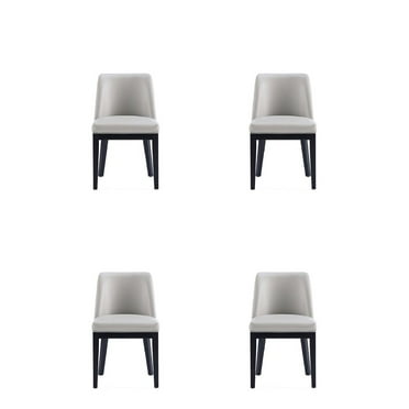 Gansevoort Modern Faux Leather Dining Chair  (Set of 4)