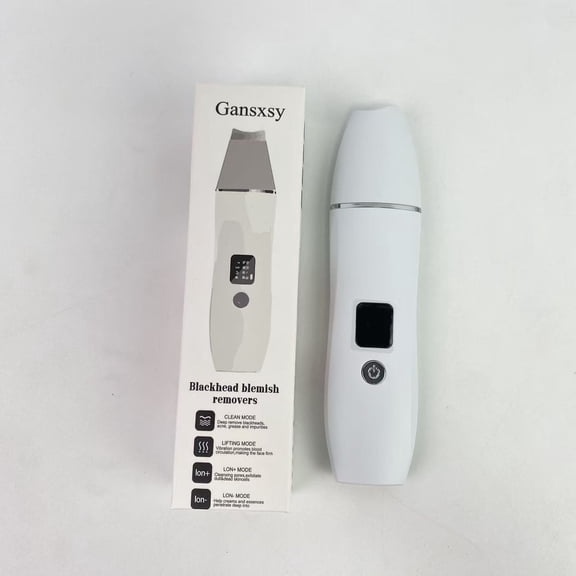 Gansxsy Blackhead blemish removers,Face Scrubber Skin Spatula - Blackhead Remover with 4 Modes, Pore Extractor Face Spatula Deep Cleansing for Facial Skincare Women Gift