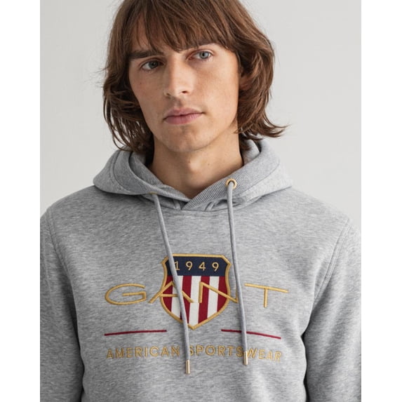 Gant Apparel S Men's 2047056 Preppy Essentials Grey , Xl Reg US