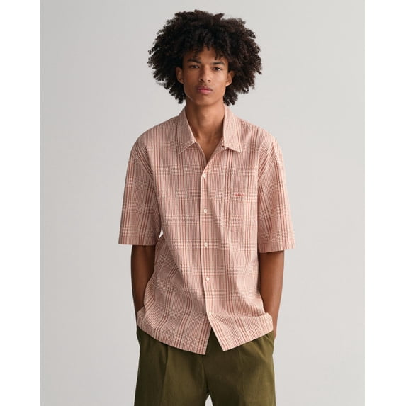 Gant Apparel S Men's 3230088 Seasonal Newness Orange , Xl Reg US