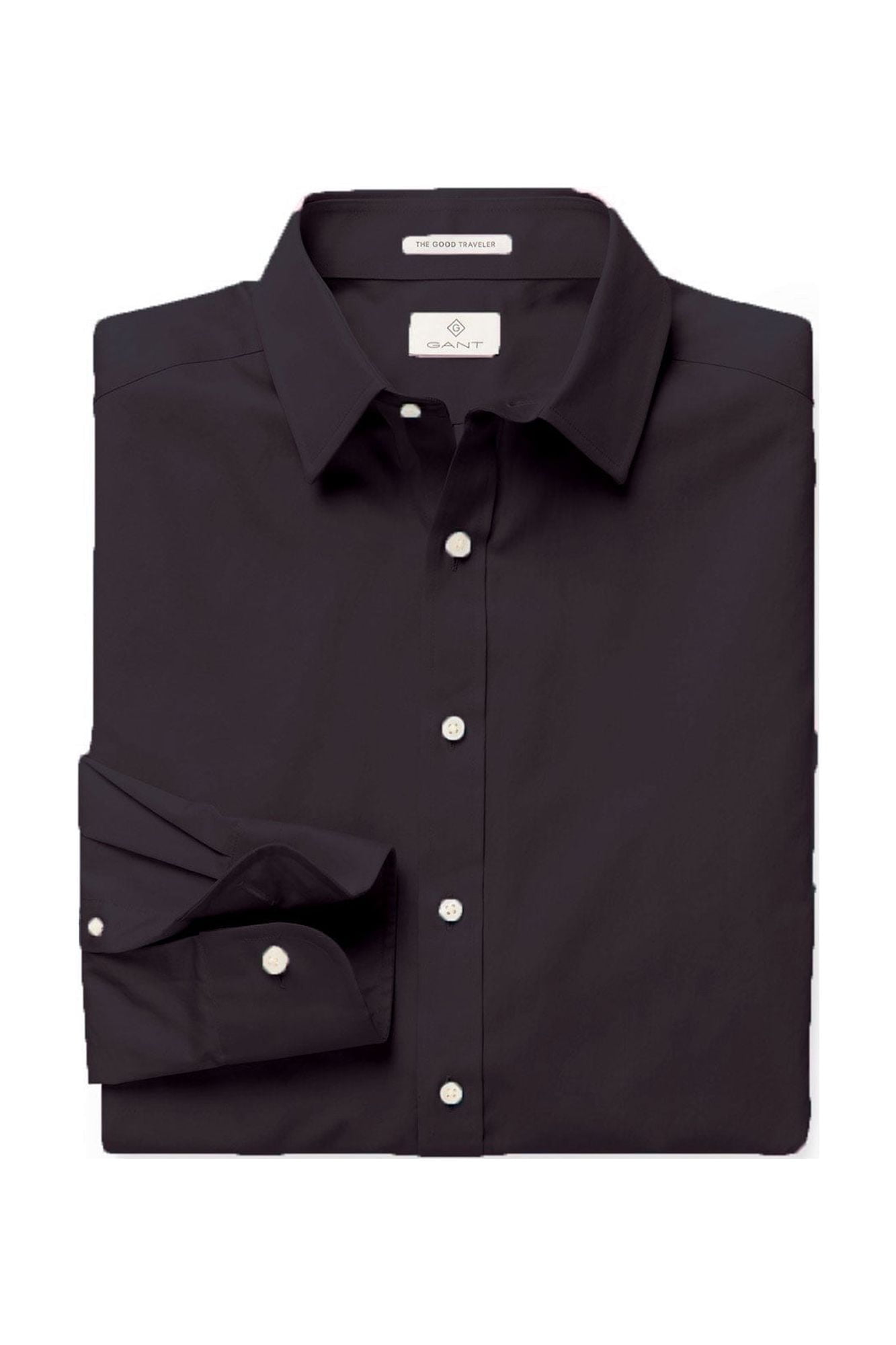 Gant Diamond G Men's Fitted Plain Sateen Town Collar Shirt (383965), Grey  Day, 39 - Walmart.com