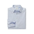 thumbnail image 1 of Gant Diamond G Men's Plain Sateen Fitted Town Collar Shirt (384205), Hamptons Blue, 40, 1 of 3