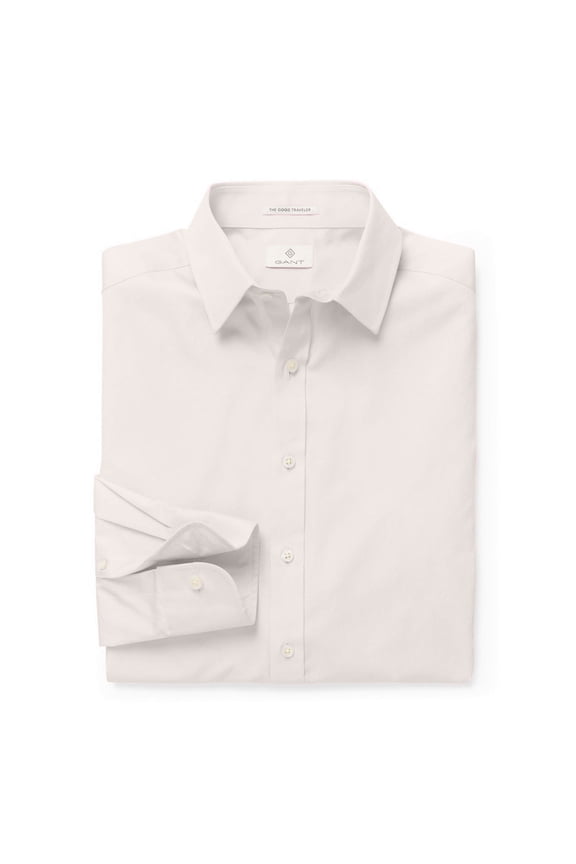 Diamond G Men's Solid Sateen Traveler Spread Collar Shirt (383704), Grey Melange, 39