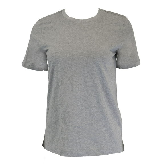 Gant Diamond G Women's Short Sleeve Crew Neck Tee (401261), Small, Grey Melange