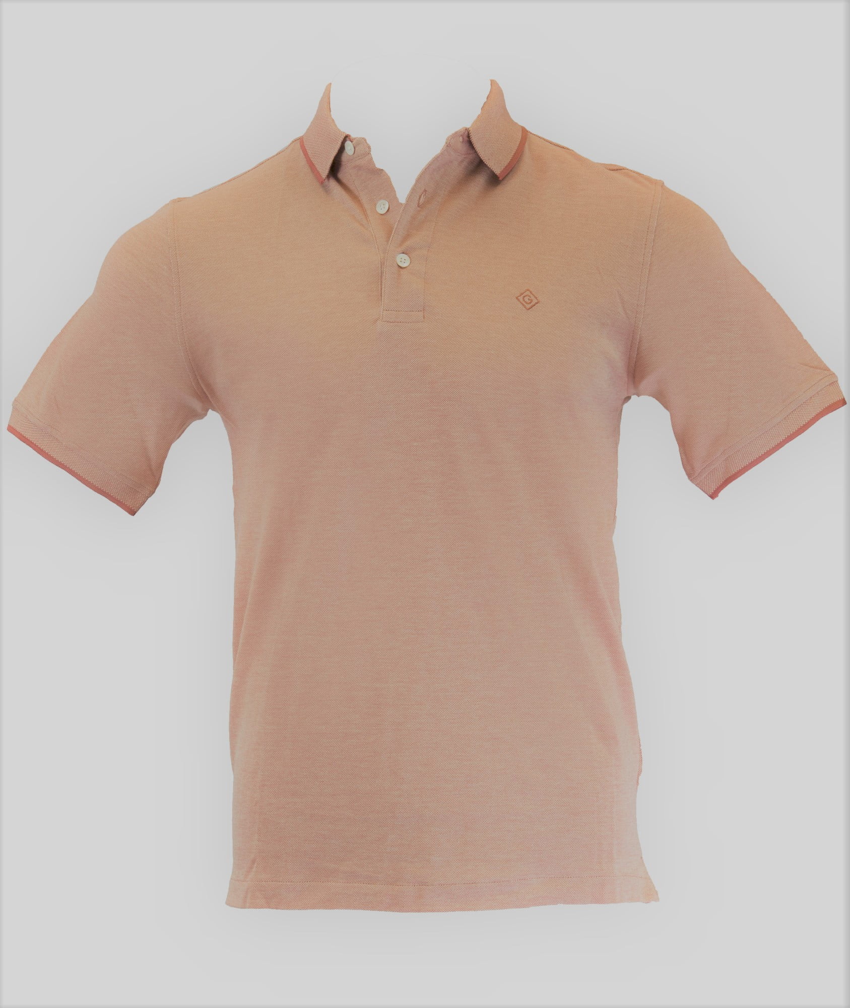 Gant Diamond G men's Polo Pique Shirt (204338), Medium, Faded