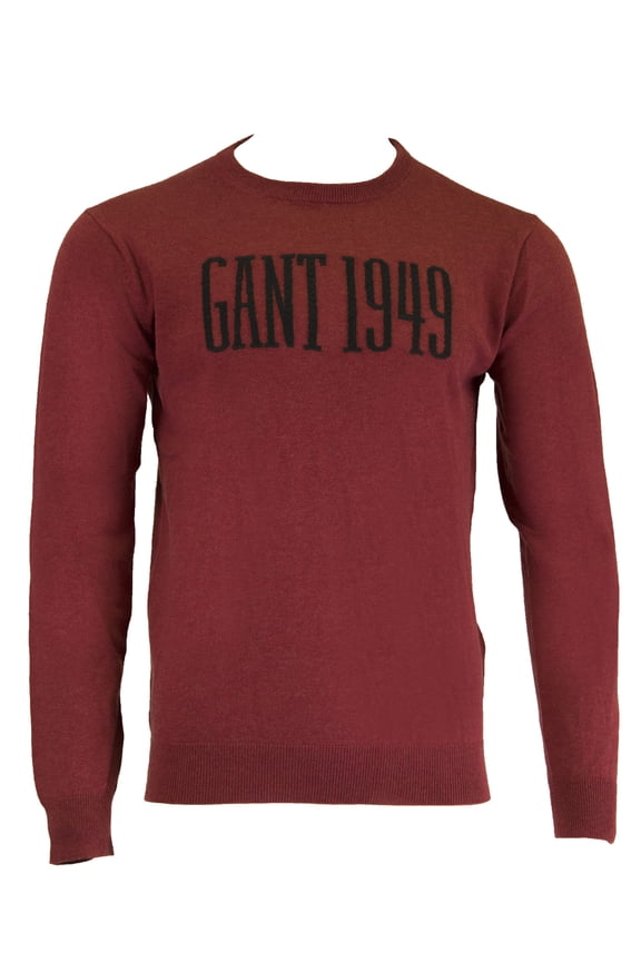 Men's O2 Gant 1940 Crew, Medium, Mahogny Red