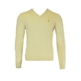 thumbnail image 1 of Gant Men's Superfine Lambswool V-Neck Sweater, Medium, Eggshell, 1 of 2