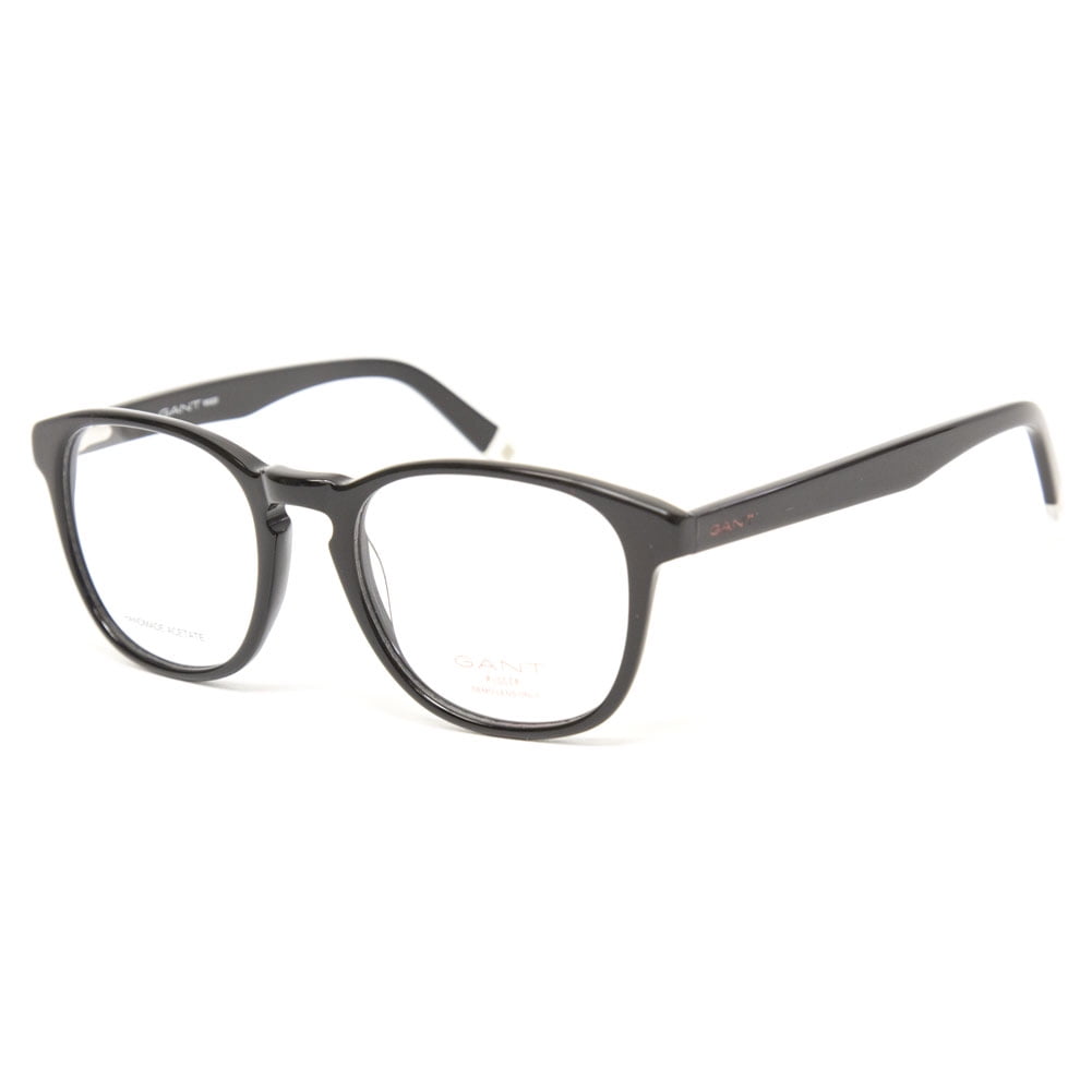 Gant Rugger Ivan Round Eyeglass Frames 50mm Black