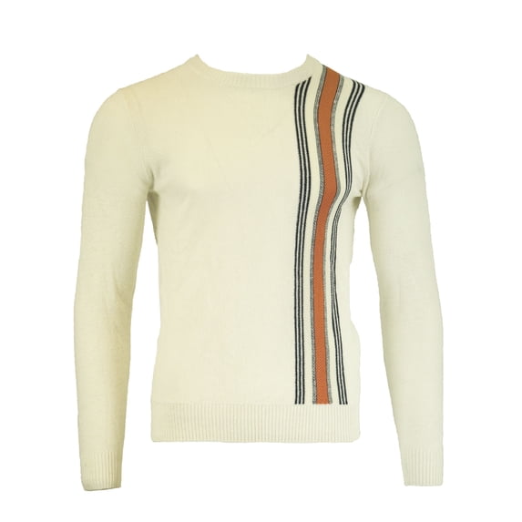 Gant Rugger Men's Multistripe Crew 84233, Cream, Medium