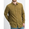 thumbnail image 1 of Gant Rugger Men's The Slubber Fitted Pointed Collar Shirt 344917, Medium, Cypress Green, 1 of 5
