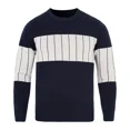 thumbnail image 1 of Gant Rugger Men's The Striper Sweater (84186), Harbor Navy, Medium, 1 of 4