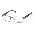 thumbnail image 1 of Gant Steele Rectangular Eyeglass Frames 55mm Satin Gunmetal, 1 of 3