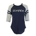 thumbnail image 1 of Gant Women's Baseball Tee (409695), Vintage Blue, Small, 1 of 2
