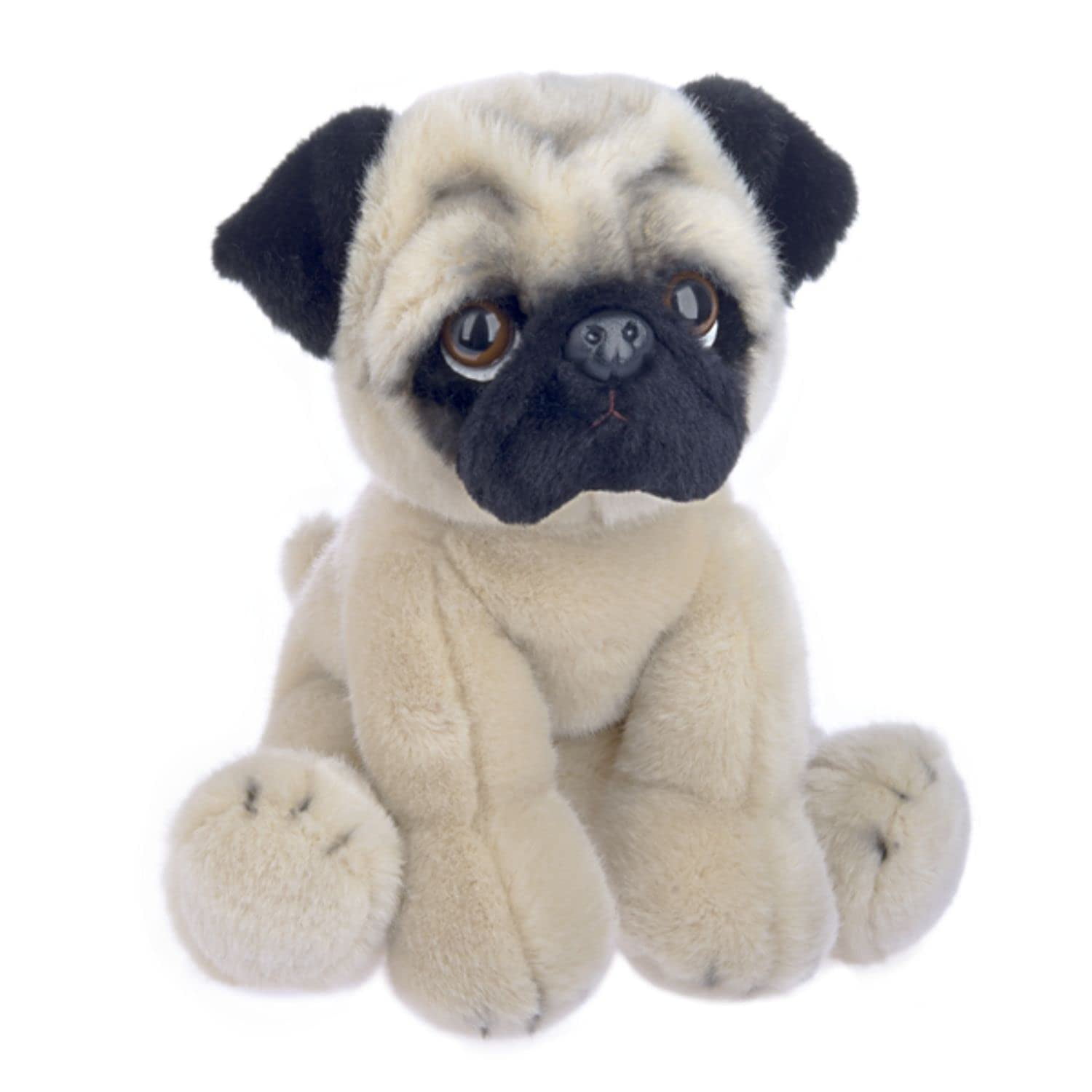 Heritage Collection Plush Pug Dog Stuffed Animal by Ganz (12